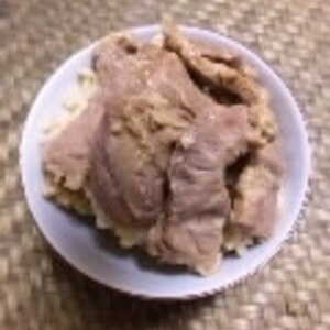 柚子胡椒香る☆ガッツリ豚丼